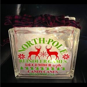 Decorative glass block
